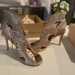 Rose Gold Joie Booties